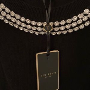 Ted Baker London embellished 3/4 length sweater